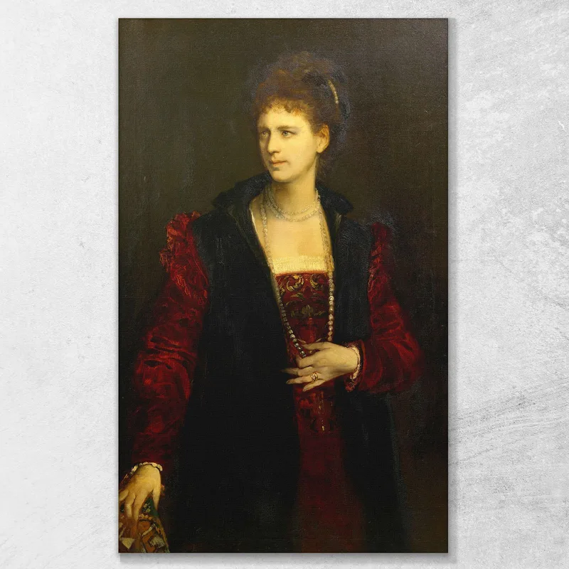 Zerline Gabillon Actrice Hans Makart