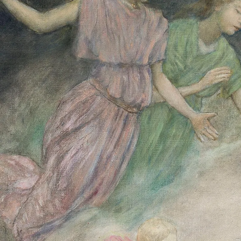 Anges - Annonciation Hans Thoma