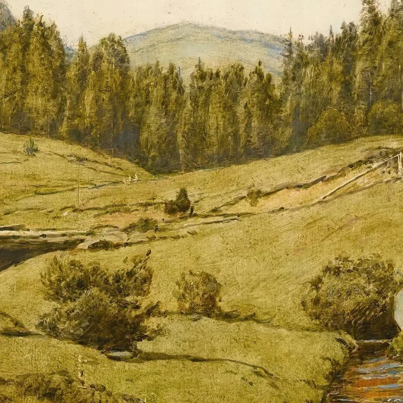 Paesaggio Della Foresta Nera Hans Thoma