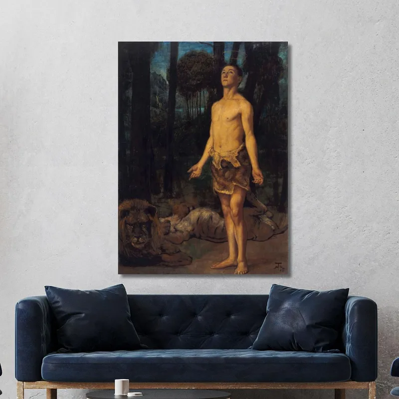 Daniel In Der Löwengrube Hans Thoma