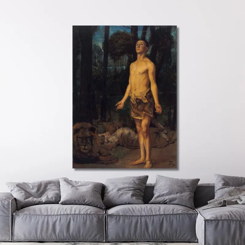 Daniel In Der Löwengrube Hans Thoma