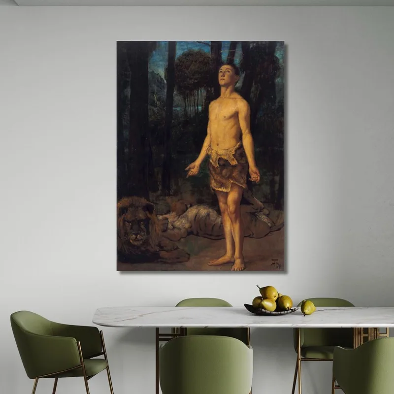 Daniel In Der Löwengrube Hans Thoma