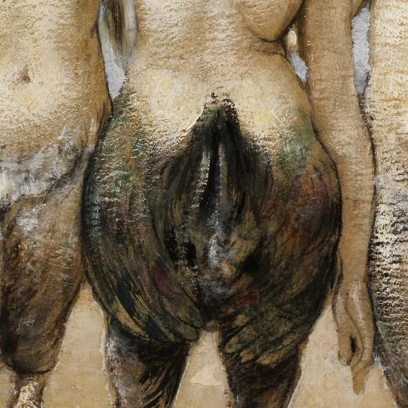 Acht Tanzende Frauen In Vogelgestalt Hans Thoma