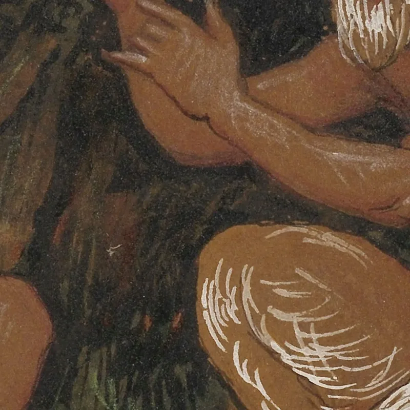 Fauno E Giovane Hans Thoma