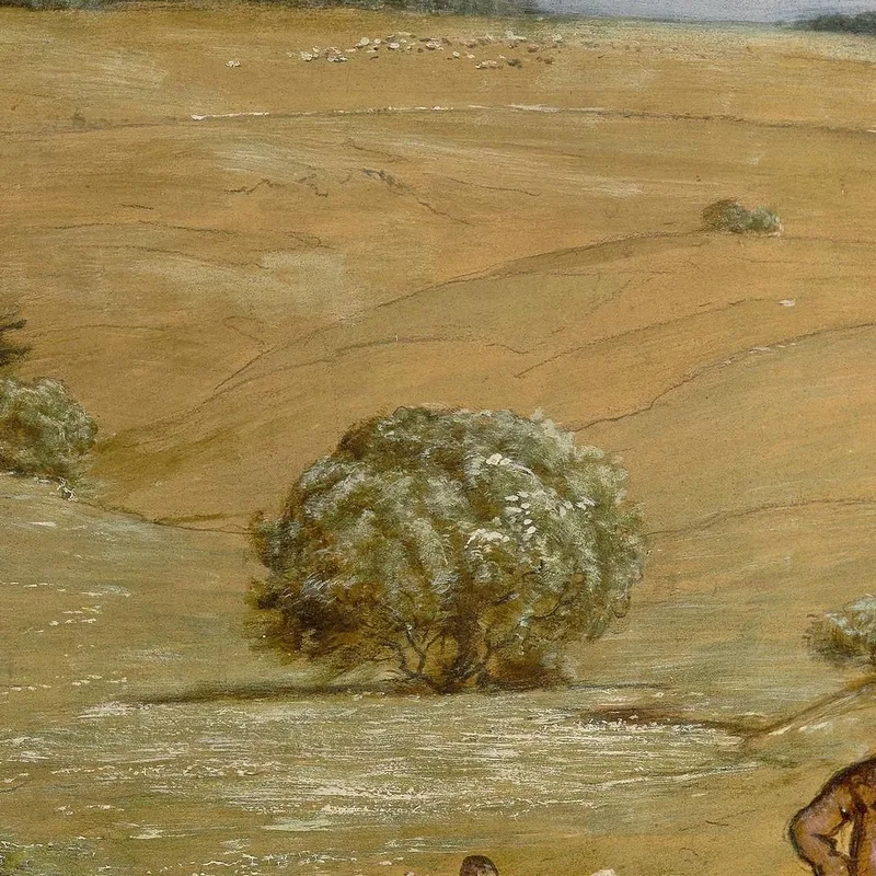 Hilly Landscape Hans Thoma