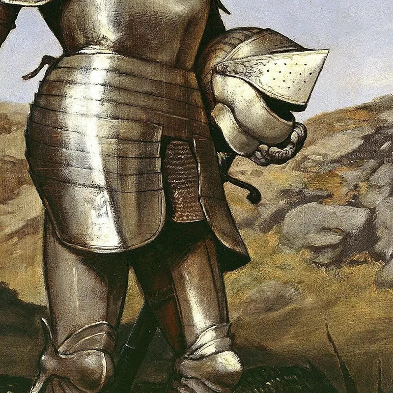 Ritter Sankt Georg Hans Thoma
