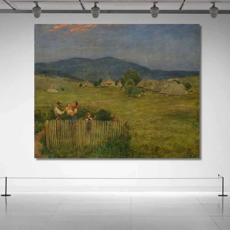 Piccolo Giardino Nella Foresta Nera Hans Thoma