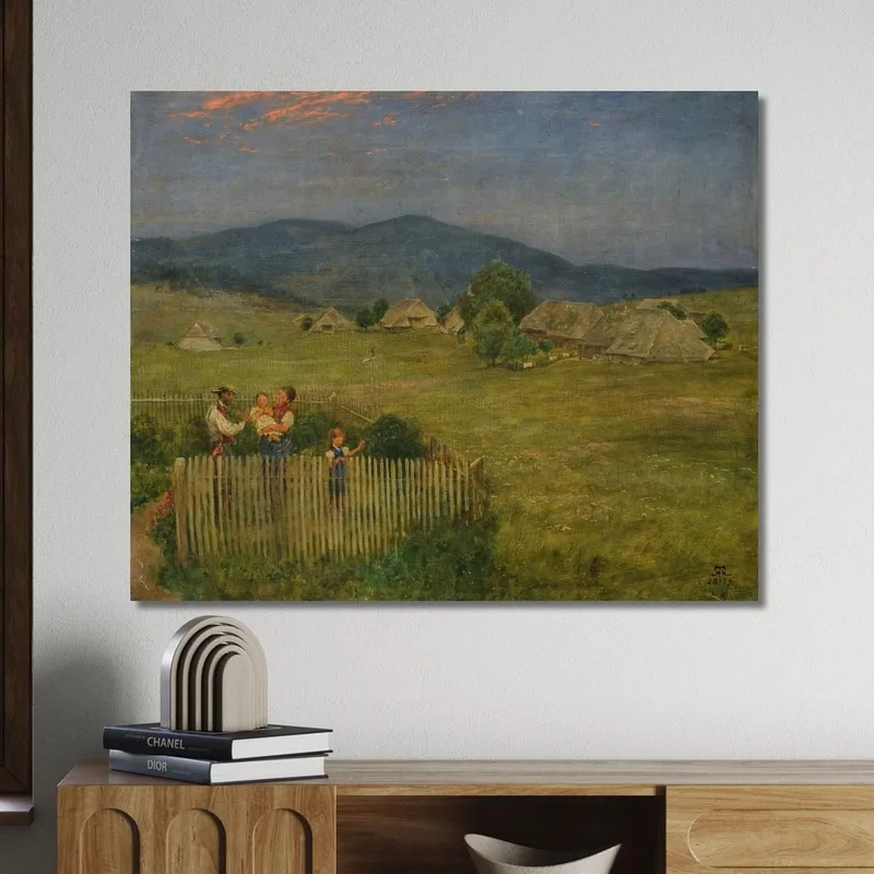 Piccolo Giardino Nella Foresta Nera Hans Thoma