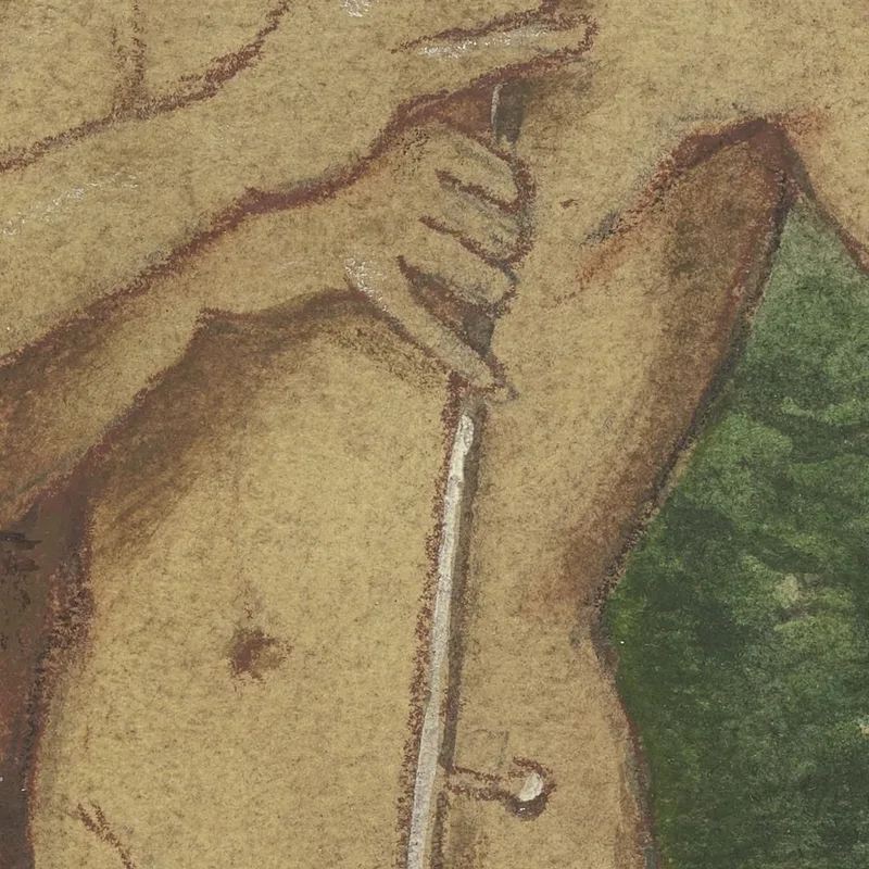 Alter Und Junger Faun Hans Thoma