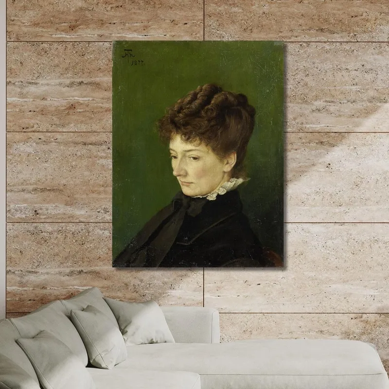 Bildnis Von Ida Müller Geb. Scholderer Hans Thoma