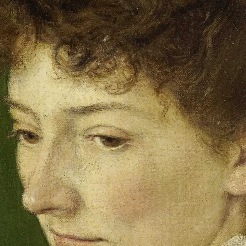 Bildnis Von Ida Müller Geb. Scholderer Hans Thoma