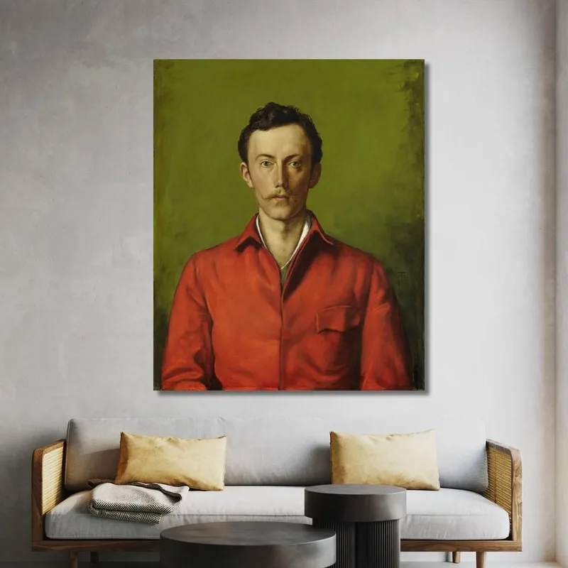 Bildnis Von Prinz Friedrich Karl Von Hessen Hans Thoma