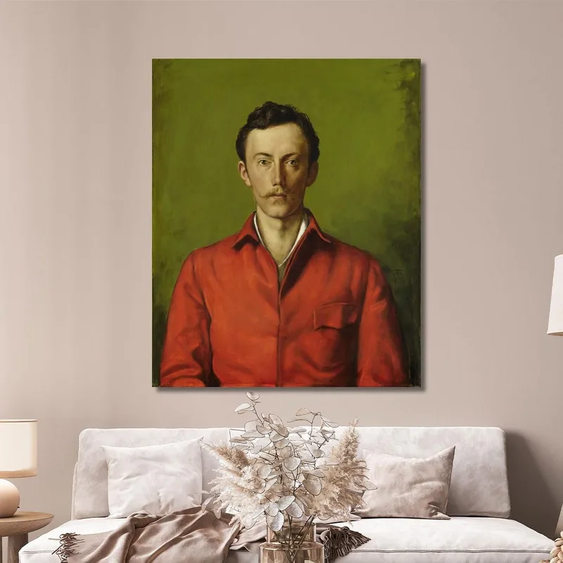 Bildnis Von Prinz Friedrich Karl Von Hessen Hans Thoma