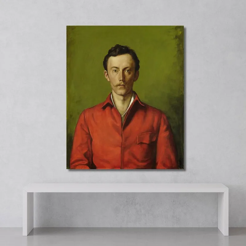 Bildnis Von Prinz Friedrich Karl Von Hessen Hans Thoma