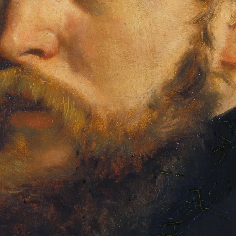 Autoportrait De Munich Hans Thoma