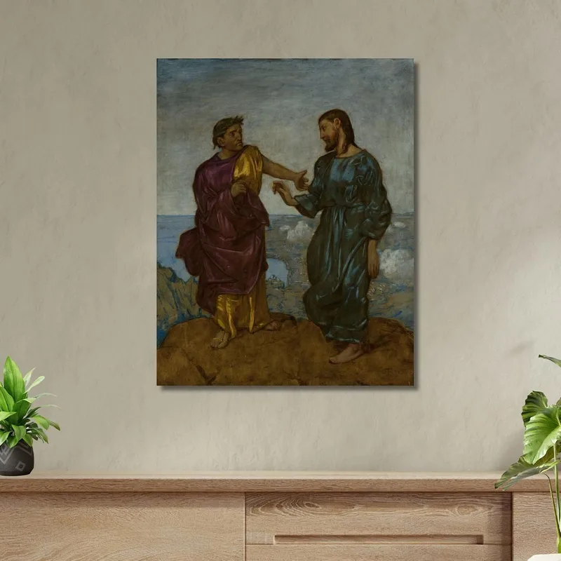 Versuchung Christi Hans Thoma