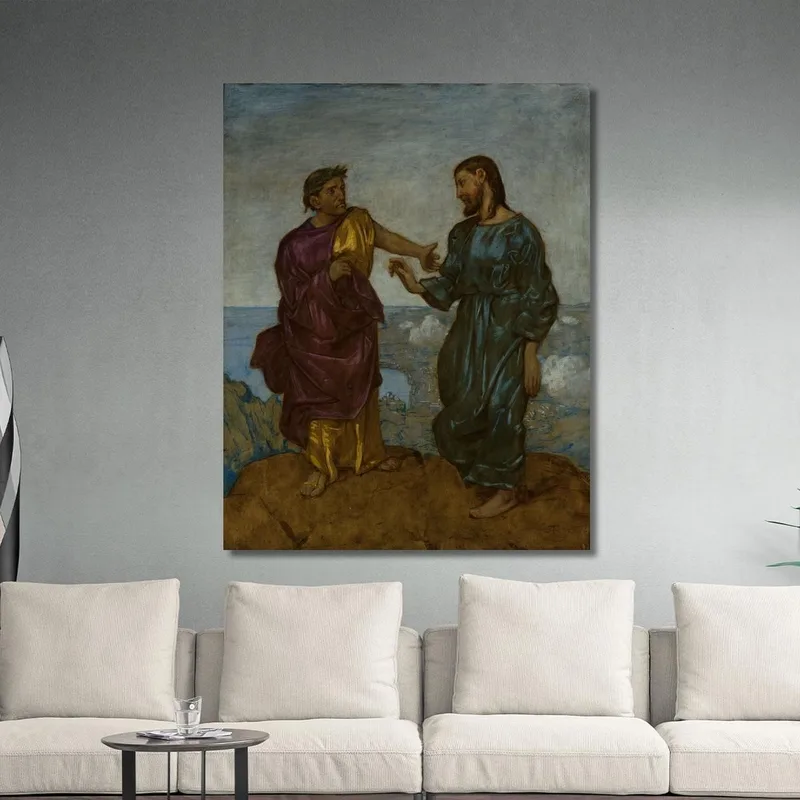 Versuchung Christi Hans Thoma