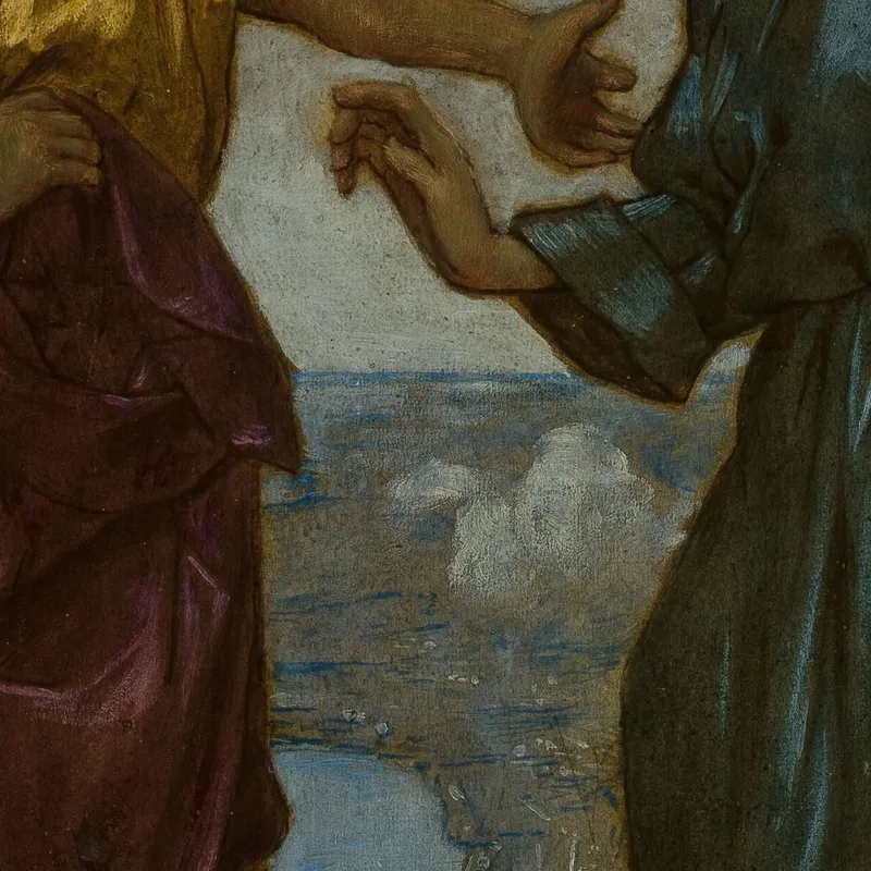 Versuchung Christi Hans Thoma