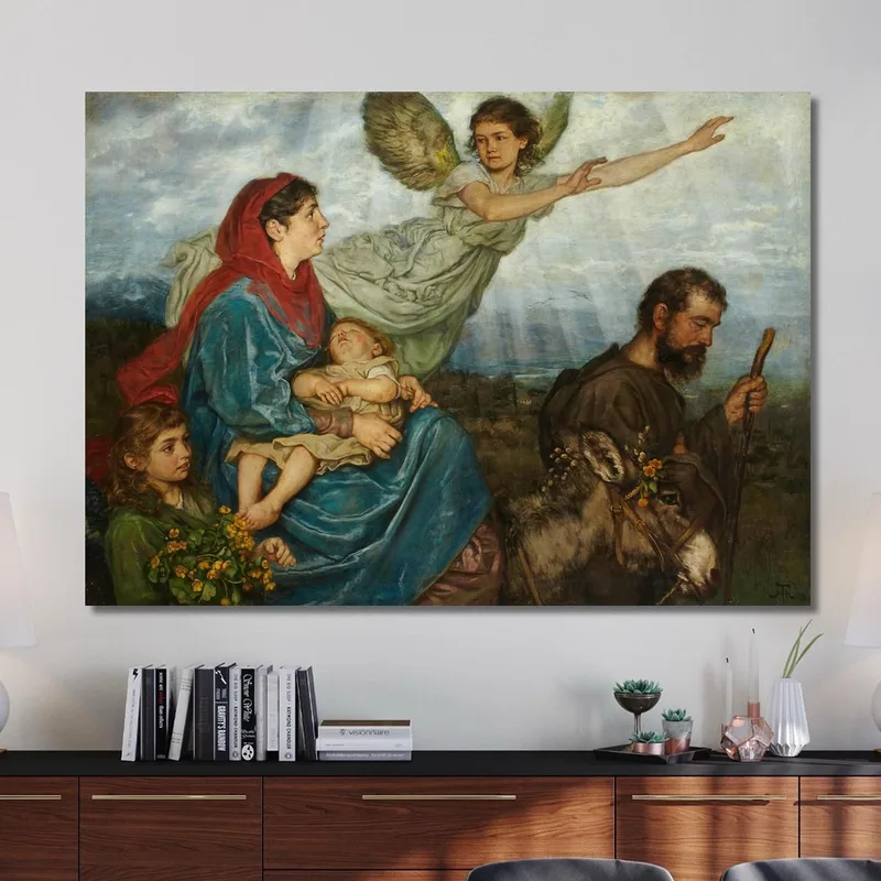 Die Flucht Nach Ägypten Hans Thoma