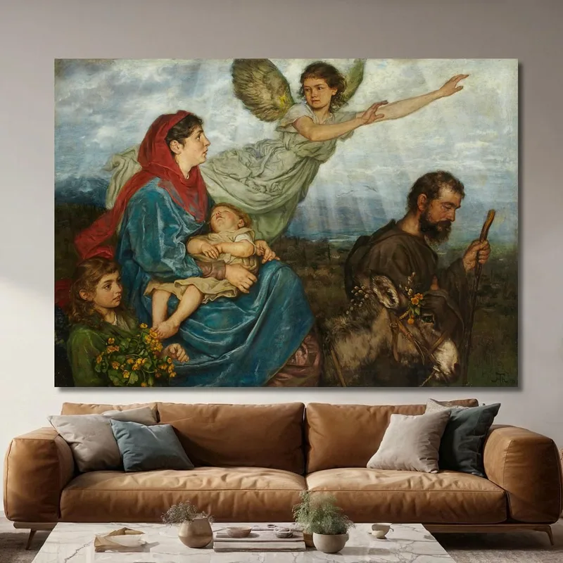 Die Flucht Nach Ägypten Hans Thoma