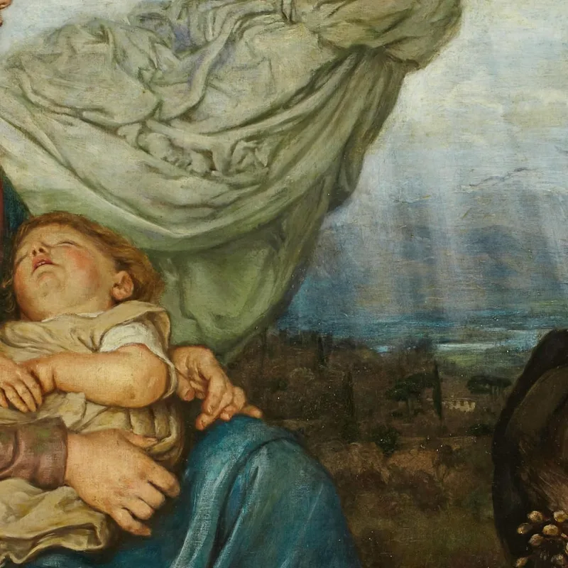 Die Flucht Nach Ägypten Hans Thoma
