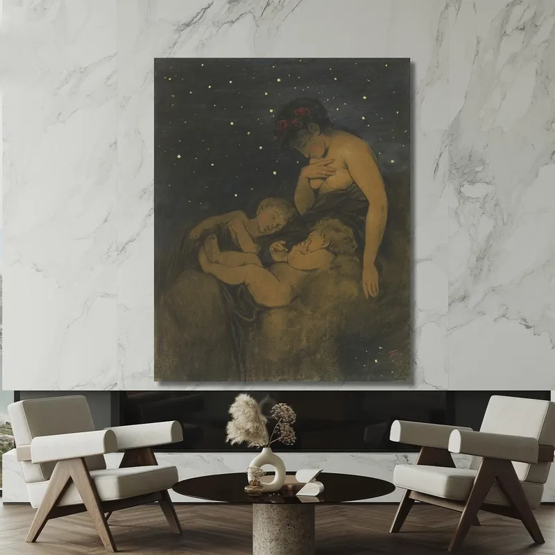 Die Nacht Hans Thoma