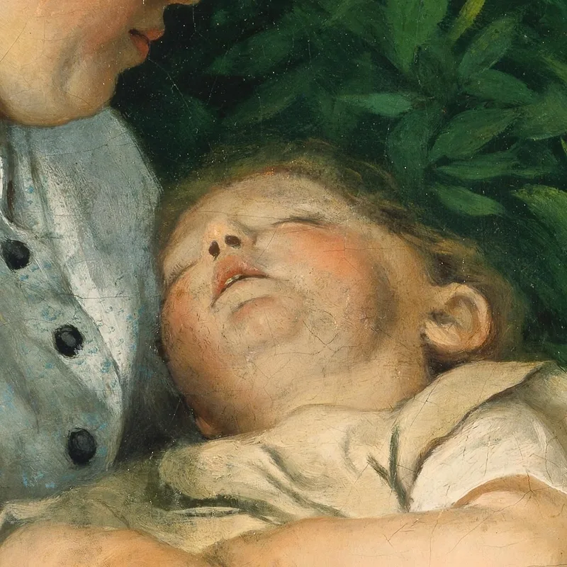 Sotto Il Sambuco Hans Thoma