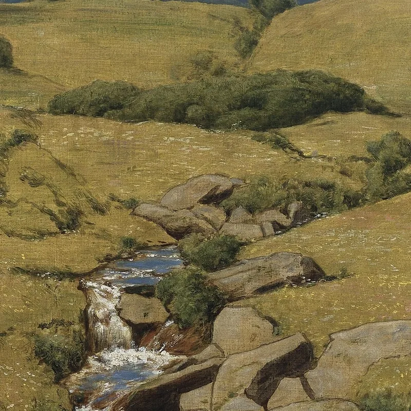 View From The Black Forest Hans Thoma