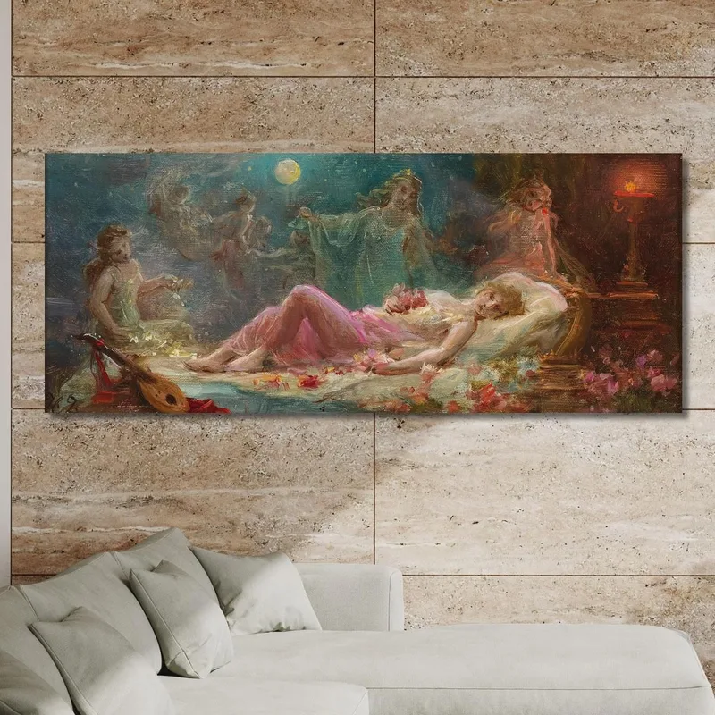 Allegoria Del Sonno Hans Zatzka