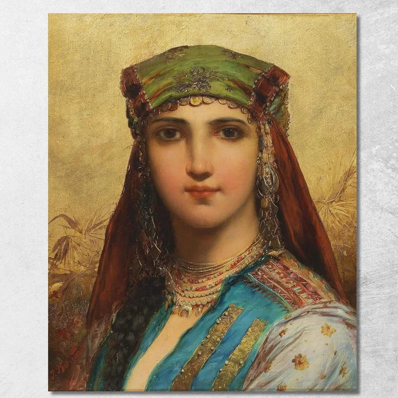Amico Hans Zatzka quadro stampa su tela