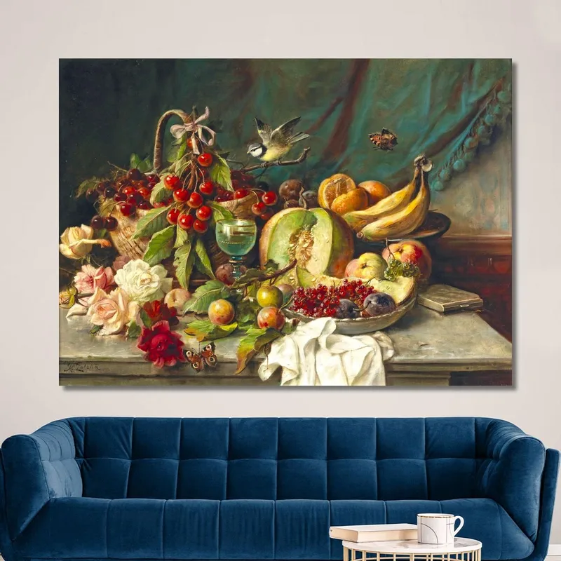 Natura Morta Di Frutta Hans Zatzka