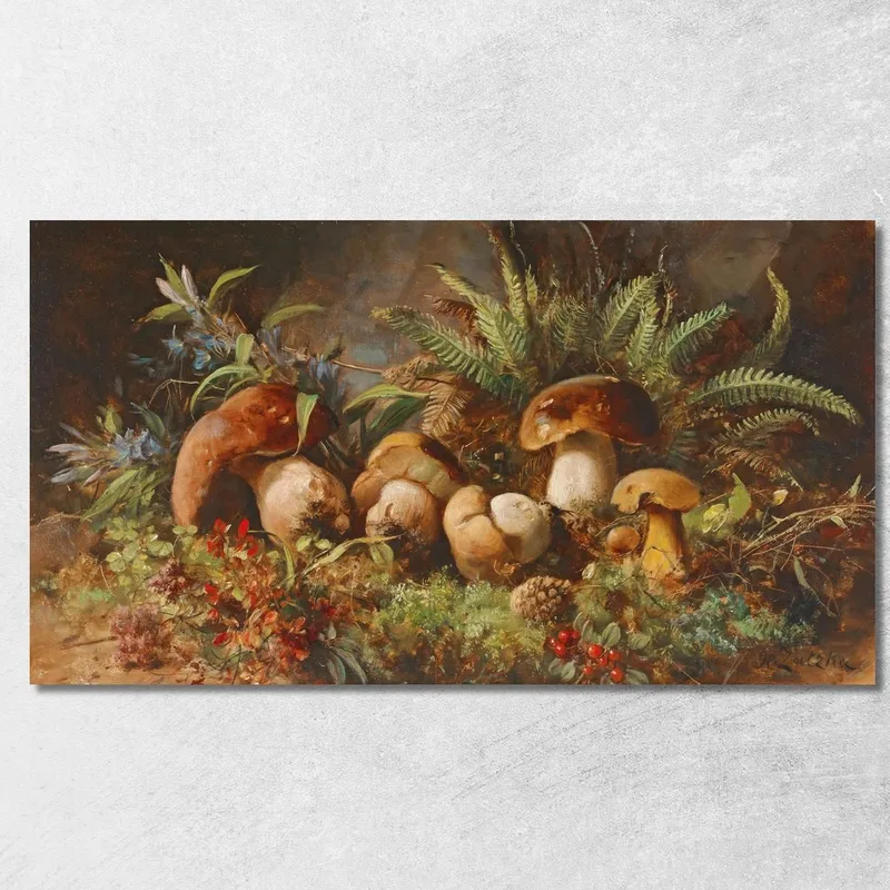 Ragazzi Fortunati Hans Zatzka quadro stampa su tela