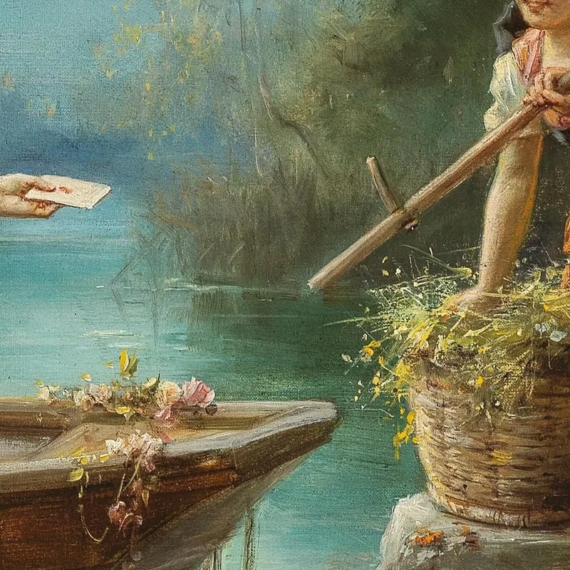 Die Liebesbotschaft 2 Hans Zatzka