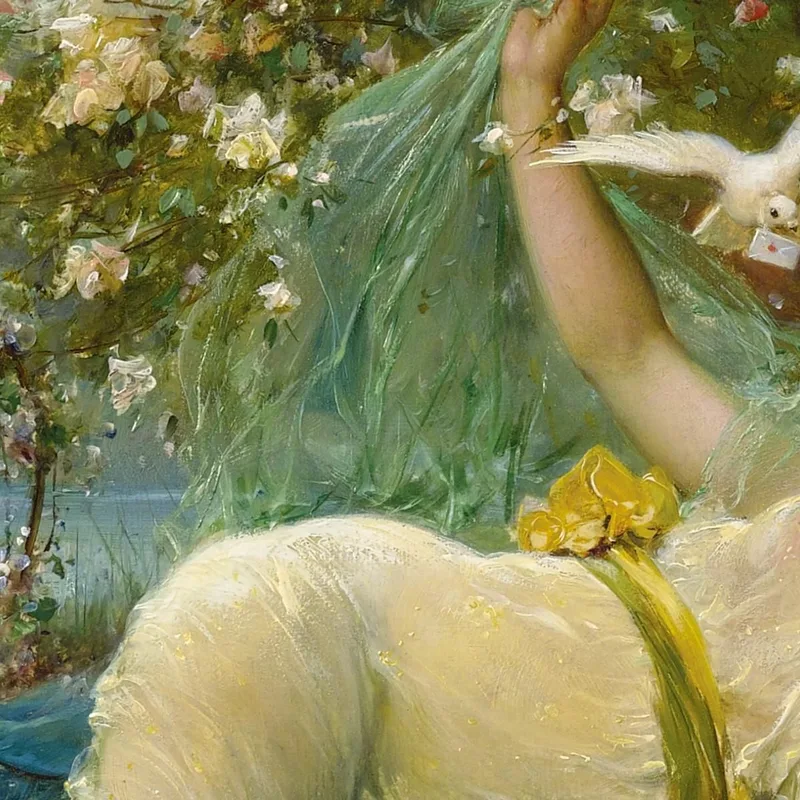 Venus Und Amor Hans Zatzka