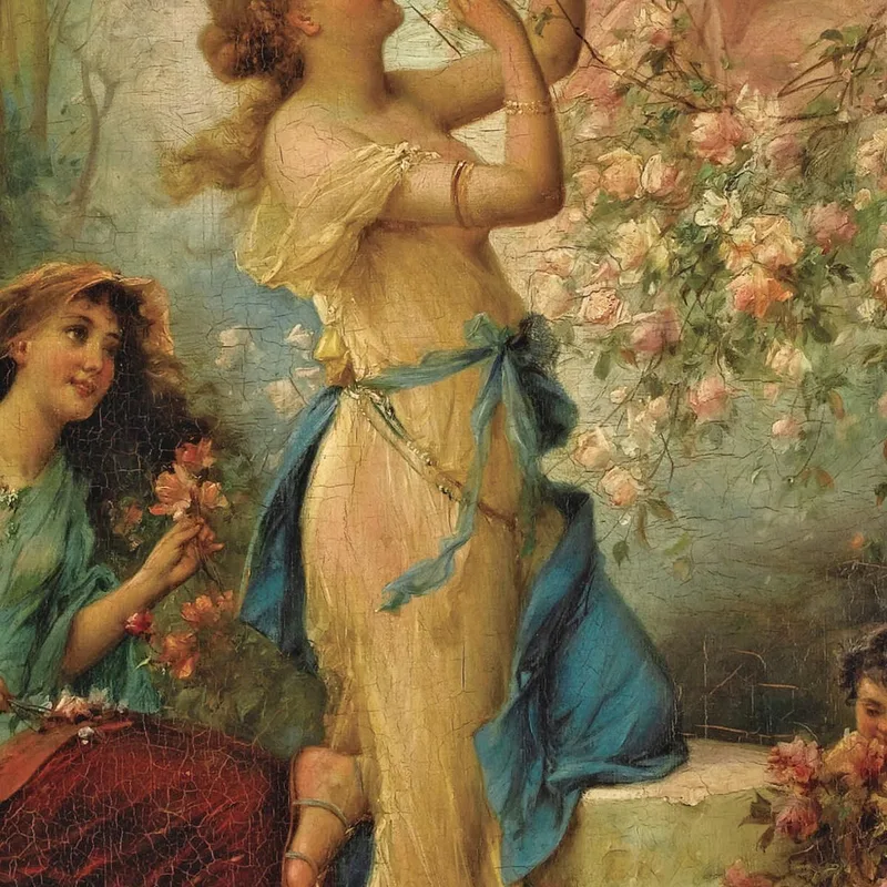 Venus With Putti And Attendants Hans Zatzka