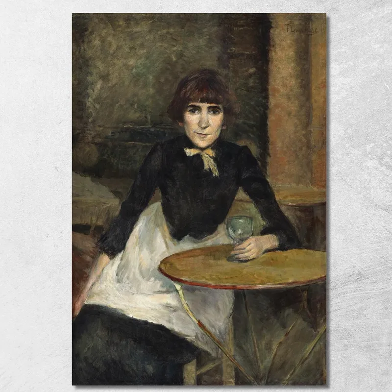 Alla Bastiglia Jeanne Wenz Henri de Toulouse-Lautrec quadro stampa su tela