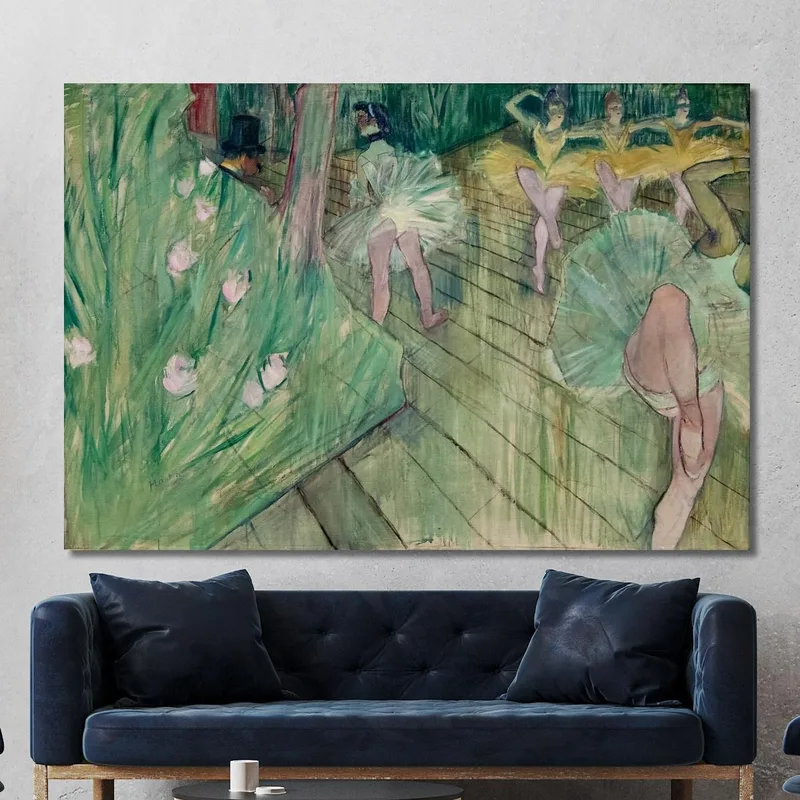 Ballet Scene Henri de Toulouse-Lautrec