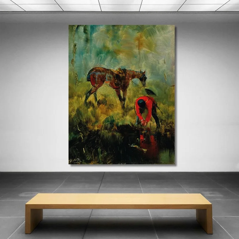 Caballo De Caza A La Carrera Henri de Toulouse-Lautrec