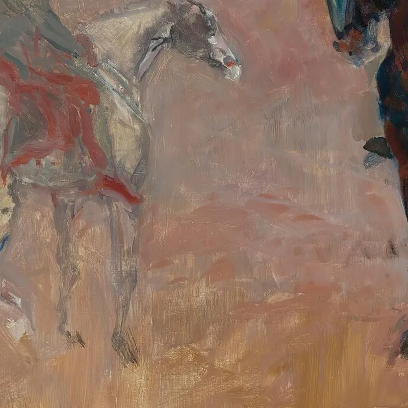 Zwei Ritter In Rüstung Henri de Toulouse-Lautrec