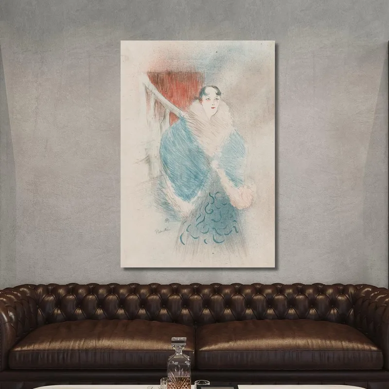 Elsa Dite La Viennoise Henri de Toulouse-Lautrec
