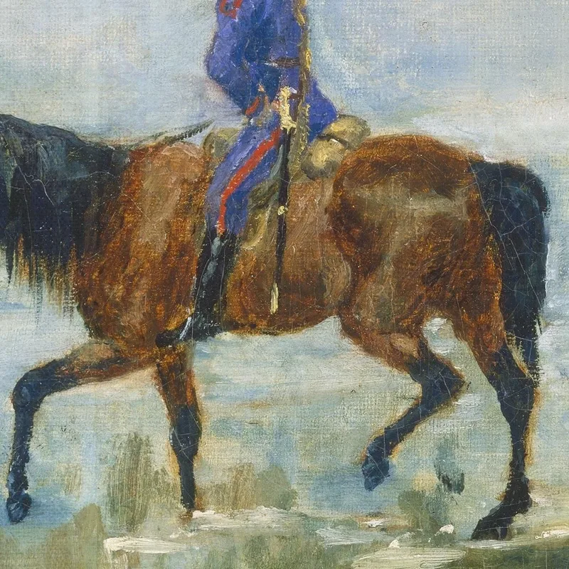 Husaren Henri de Toulouse-Lautrec
