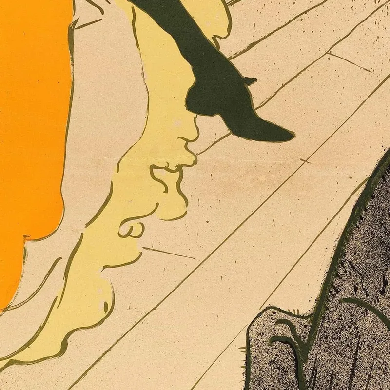 Jane Avril Im Jardin De Paris Henri de Toulouse-Lautrec