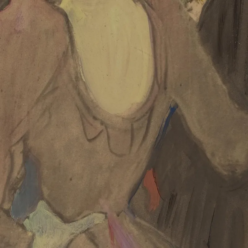 La Goulue Und Ihre Schwester Henri de Toulouse-Lautrec