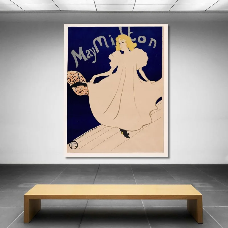 May Milton 2 Henri de Toulouse-Lautrec
