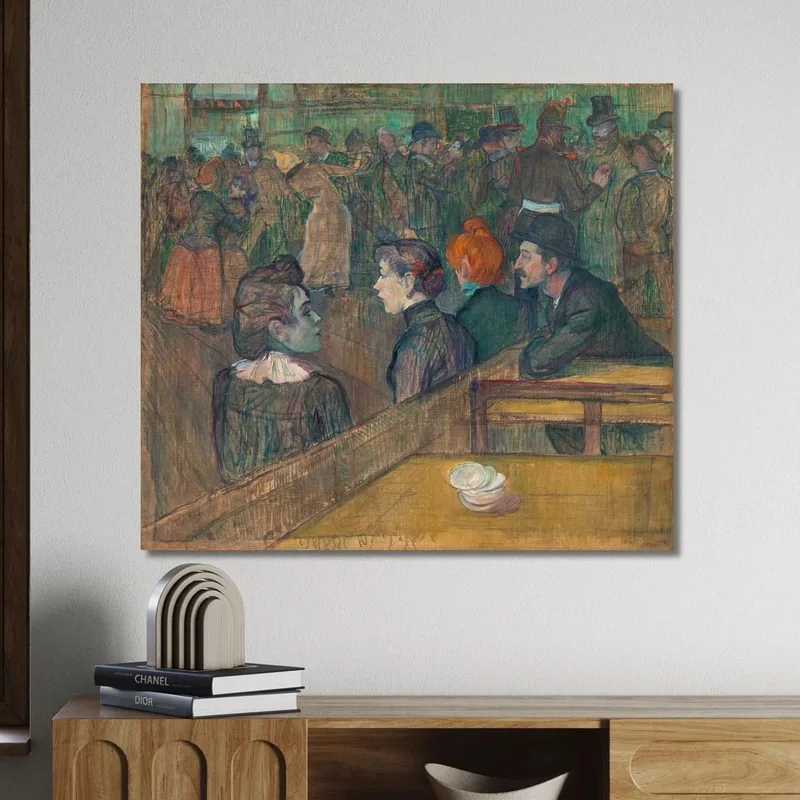 Moulin De La Galette Henri de Toulouse-Lautrec