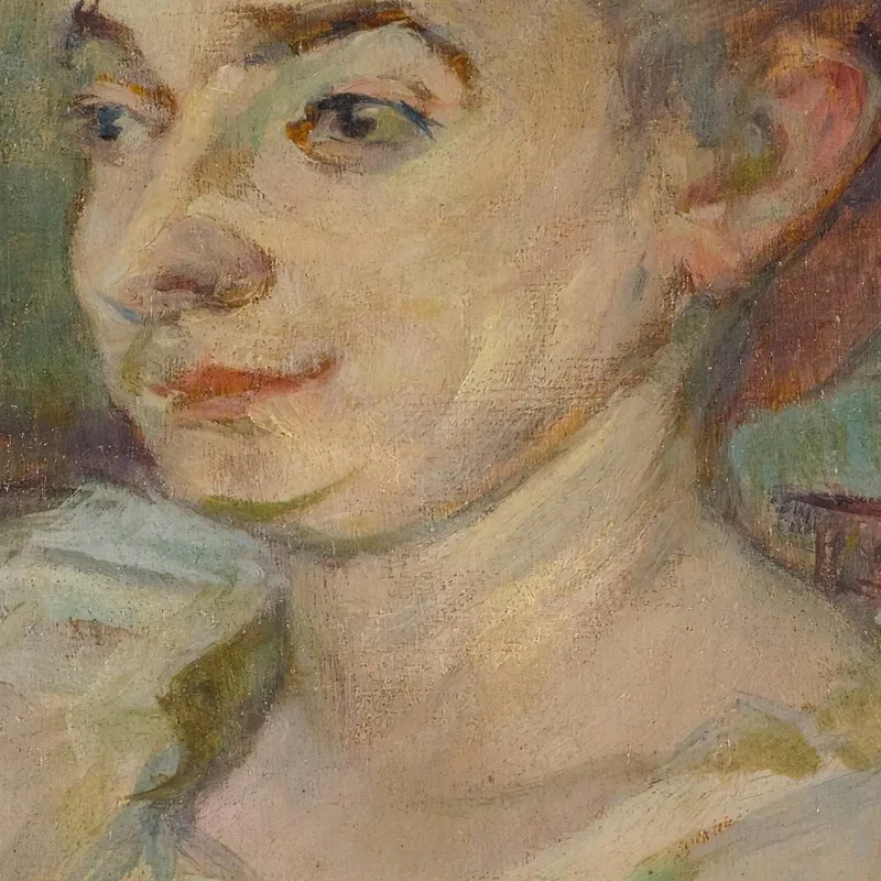 Porträt Von Béatrice Tapié De Céleyran Henri de Toulouse-Lautrec