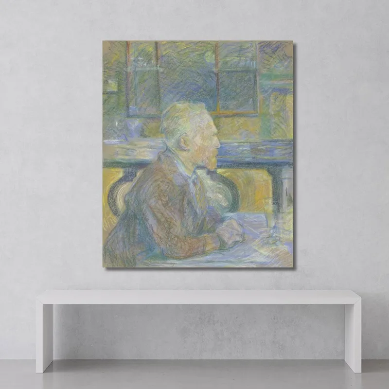 Ritratto Di Vincent Van Gogh Henri de Toulouse-Lautrec