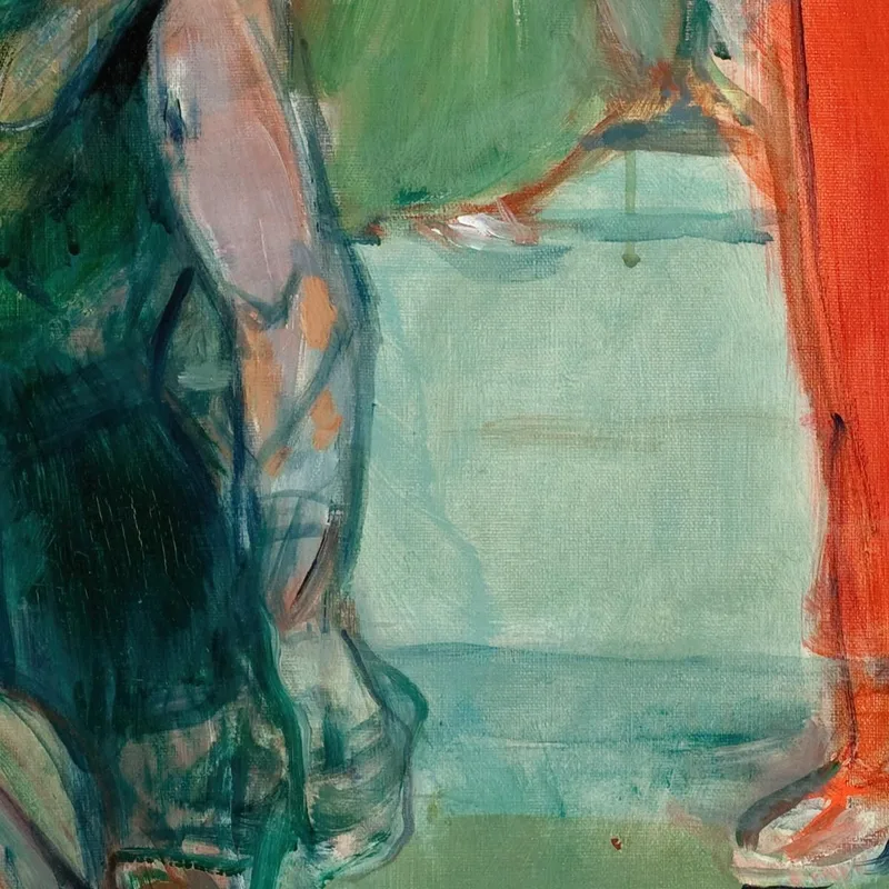 La Ópera 'Messalina' En Burdeos: Messalina Desciende La Escalera Flanqueada Por Figurantes Henri de Toulouse-Lautrec l