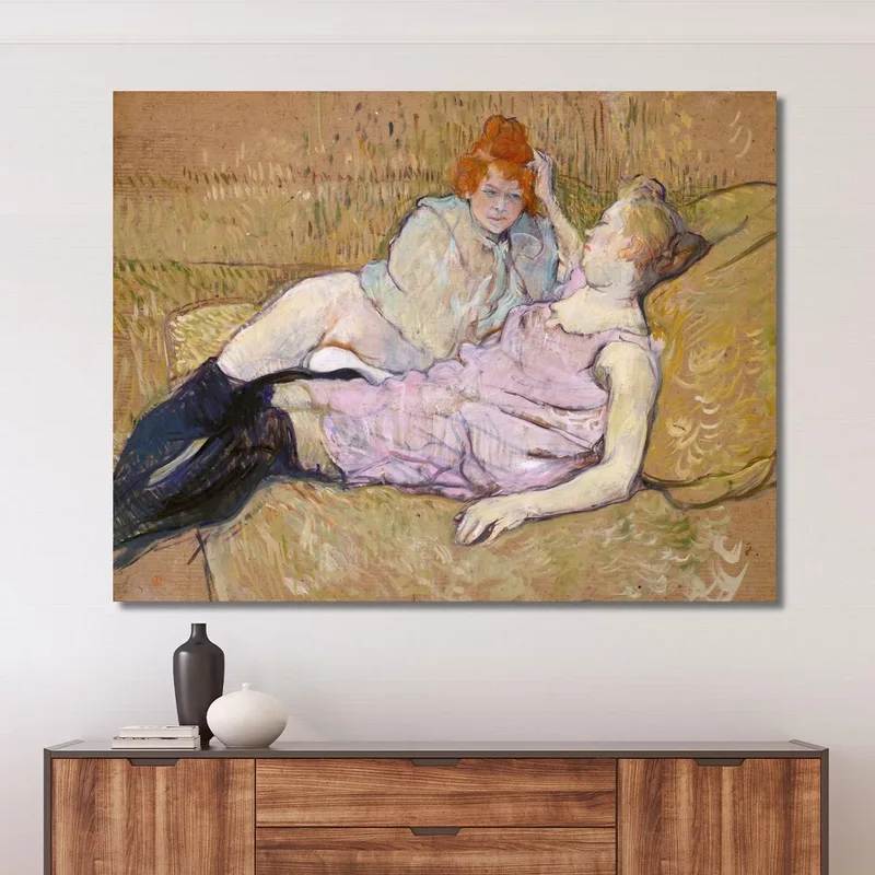 Le Canapé Henri de Toulouse-Lautrec