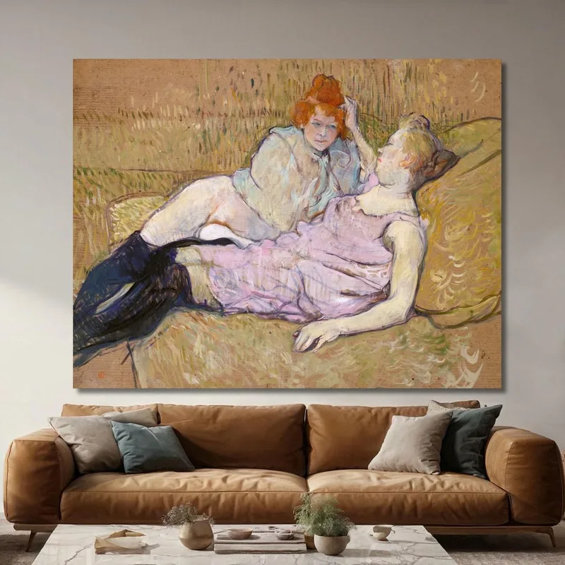 Le Canapé Henri de Toulouse-Lautrec